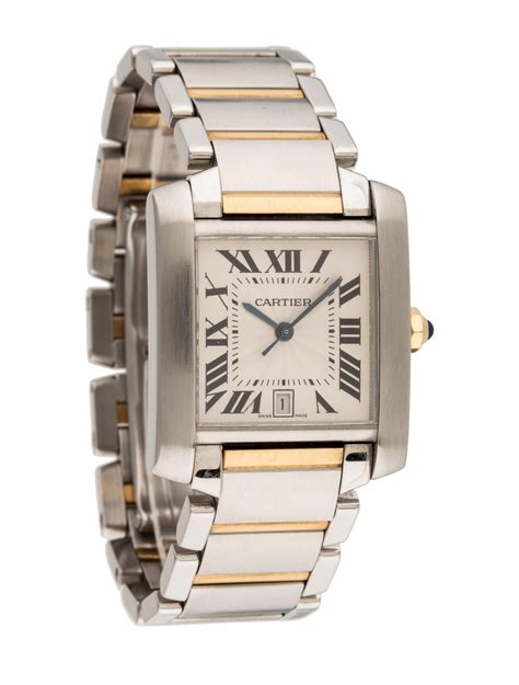 cartier tank watch francaise